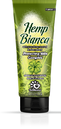 SolBianca Крем д/загара "Hemp Bianca"с маслом семян конопли и экстактом алоэ,туба 125мл