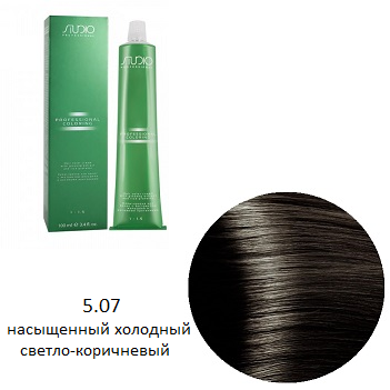 S 5.07 Крем-краска д/волос с экстрактом женьшеня и рисовыми протеинами линии Studio,100мл