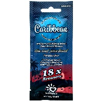 SolBianca Крем д/загара "Caribbean" с маслом кокоса, экстр. ягод черники и хлопка 18*bronzer ,15мл