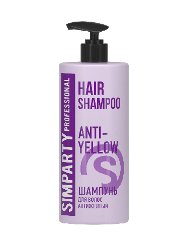 SIMPARTY Шампунь для волос антижелтый ANTI-YELLOW STRONG  1000мл