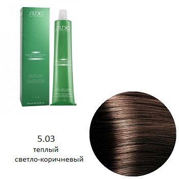 S 5.03 Крем-краска д/волос с экстрактом женьшеня и рисовыми протеинами линии Studio,100мл