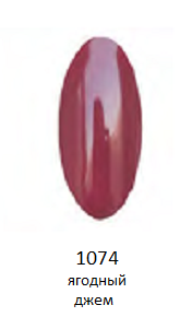 1074 ягодный джем гель-лак LAGEL, 15мл