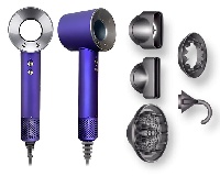  Фен Super hair dryer (фиолетовый, 5 насадок)