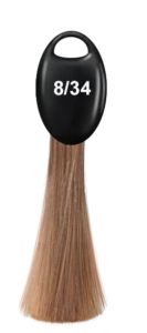 OLLIN "N-JOY"8/34 - светло-русый золотисто-медный, перманентная крем-краска для волос 100 мл