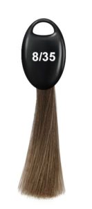 OLLIN "N-JOY"8/35 - светло-русый золотисто-махагоновый, перманентная крем-краска для волос 100 мл