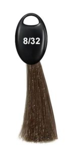 OLLIN "N-JOY"8/32 - светло-русый золотисто-фиолетовый, перманентная крем-краска для волос 100 мл