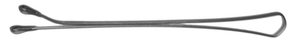 Dewal невидимки SLN-60P-4/60  прямые, серебристые 60мм (60шт)