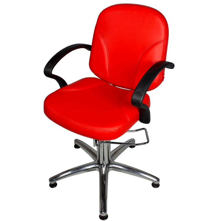 Кресло для парикмахерской Бриз-Модерн гидравлика хром