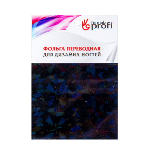 ФП Фольга переводная черная "Битое стекло"  6*12 см