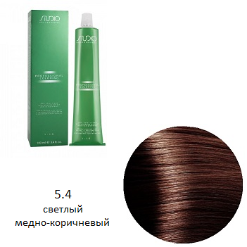 S 5.4 Крем-краска д/волос с экстрактом женьшеня и рисовыми протеинами линии Studio,100мл