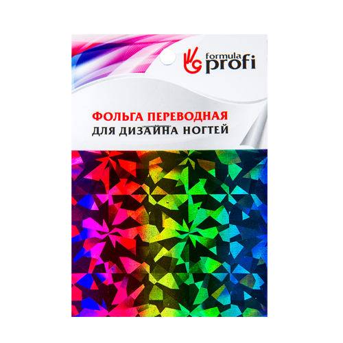 Фольга переводная радужная "Битое стекло" 6*12 см