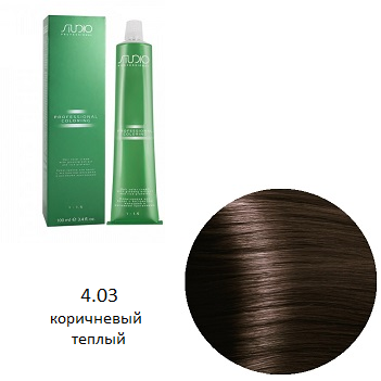 S 4.03 Крем-краска д/волос с экстрактом женьшеня и рисовыми протеинами линии Studio,100мл