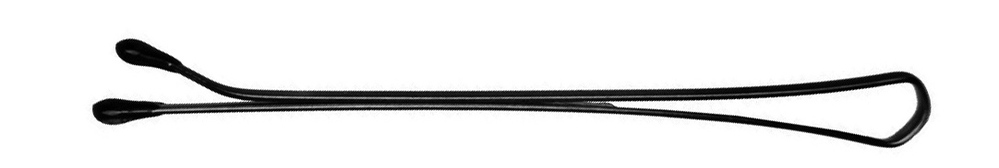 Dewal невидимки SLN40P-1/60 прямые, черные,40мм(60 шт)