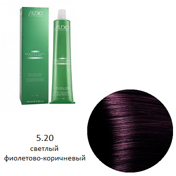 S 5.20 Крем-краска д/волос с экстрактом женьшеня и рисовыми протеинами линии Studio,100мл
