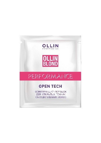 OLLIN BLOND Осветляющий порошок для открытых техник обесцвечивания волос 30г