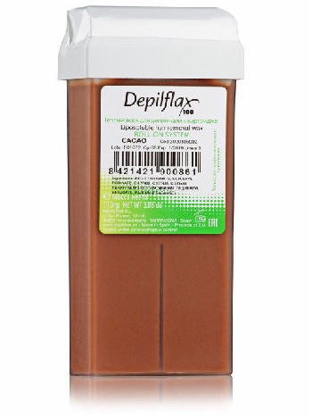 Depilflax Воск для депиляции в картридже 110 гр. - Шоколад (Cocao) плотный