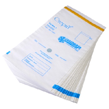 Пакеты для стерилизации из влагопрочной бумаги IRISK 150*250 мм, 100 мл