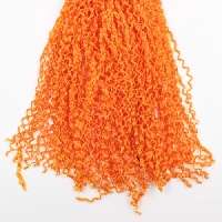 Канекалон ZIZI (афрокосички волна) 52шт. 110гр. 160см F15 (оранжевый)