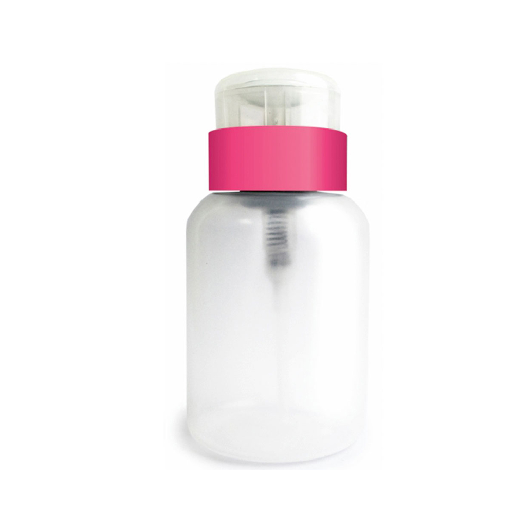 Пластиковый дозатор (160 мл.) TNL розовый ободок