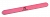 Пилка для ногтей TNL узкая 80/80 высокое качество (розовая) в индив. упаковке (пластик. основа)