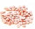 Стразы керамические жемчужные, цв. розовый