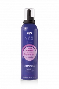 LISAP Мусс для осветленных, мелированных и седых волос "Light Scale Care Anti Yellow Mousse" 250мл