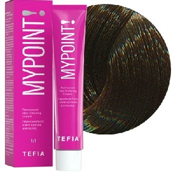 MYPOINT 4.81 брюнет коричнево-пепельный. Перманентная крем-краска для волос, 60 мл