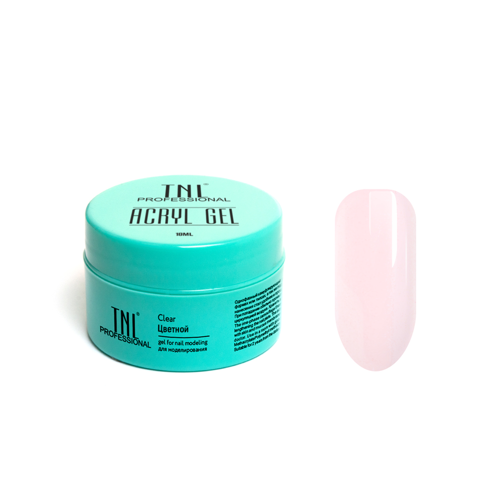Acryl Gel TNL - №08 камуфлирующий розовый (18 мл.)