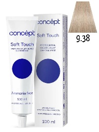 Concept Soft Touch 9.38 Очень светлый блондин золотисто-перламутровый 100 мл