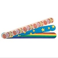 Пилка овальная с дизайном многослойная "IRISK" 100/180 (в ассорт.)