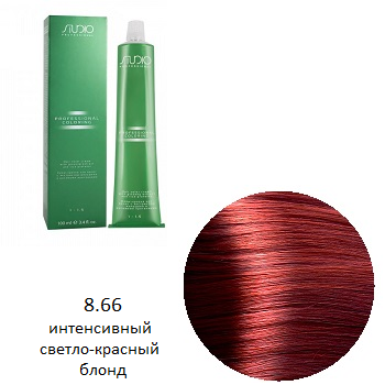 S 8.66 Крем-краска д/волос с экстрактом женьшеня и рисовыми протеинами линии Studio,100мл