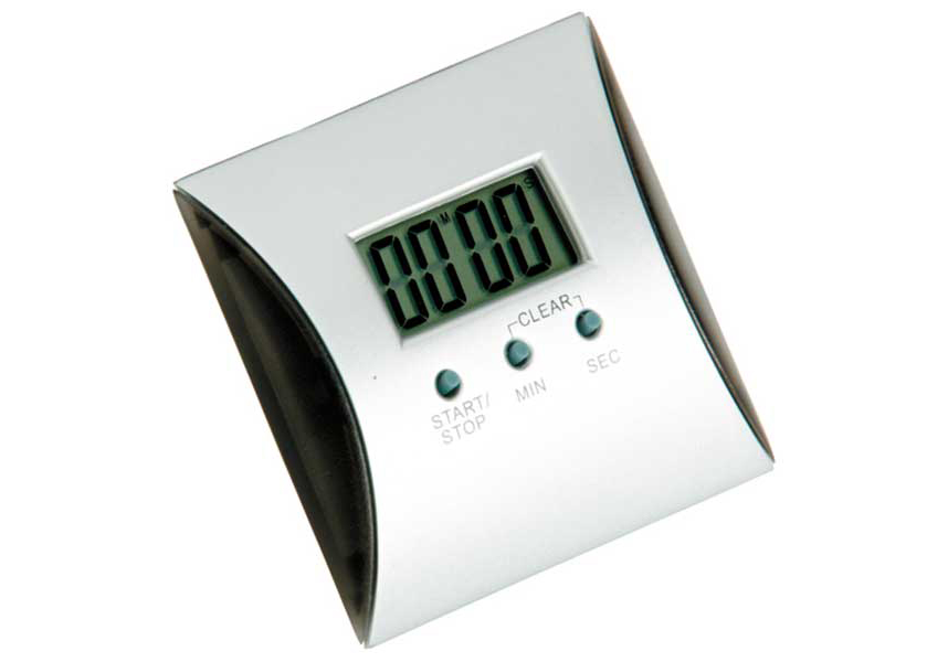 Dewal таймер NTM 007 электронный квадратный серебристый