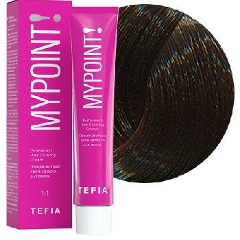 MYPOINT 3.0 темный брюнет натуральный. Перманентная крем-краска для волос, 60 мл 