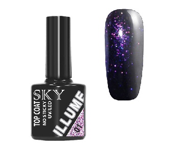 SKY Top Coat ILLUME 10мл №01