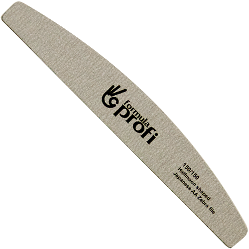 ФП Пилка профессиональная полумесяц "Зебра" 150/150