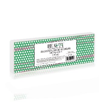 Depilflax Полоски для депиляции 7*22 см, 100шт. Белые