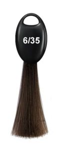 OLLIN "N-JOY" 6/35 - темно-русый золотисто-махагоновый, перманентная крем-краска для волос 100 мл