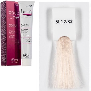 BSL 12.32  экстра-светлый золотисто-фиолетовый блондин Крем-краска "Baco Color"100мл
