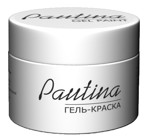 Гель-краска Pautina (белый) 5 гр