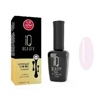 IQ BEAUTY Каучуковый гель-лак с кальцием 10 мл. (100 )