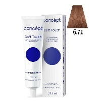 Concept Soft Touch 6.71 Средний коричнево-пепельный блондин 100мл 