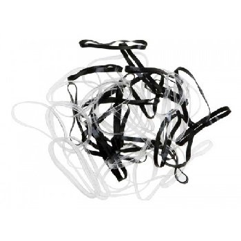 Резинки силиконовые 100 шт средние цветные