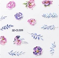 3Д-Стикер на клеевой основе IRISK (016 CL026)