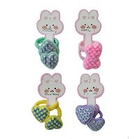 Резинка для волос "фигурки в квадрат" в ассортименте 2шт LT-10073/10074