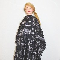 Пеньюар "MIDSKY" С080 "инструменты" черный