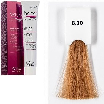 BZ 8.30 светлый золотистый блондин Крем-краска "Baco Color"100мл