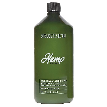 Selective HEMP Увлажняющий шампунь для сухих и ломких волос,1000 мл