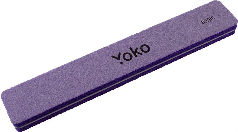 Yoko пилка-блок фиолетовая 80/80 