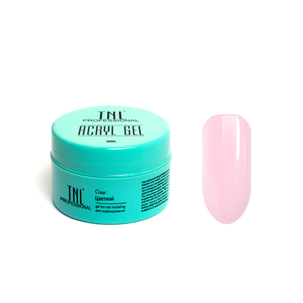 Acryl Gel TNL - №03 камуфлирующий пудра розовый (18 мл.)