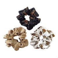 Резинка для волос большая "Бабочки" цвета в ассортименте LT-10241